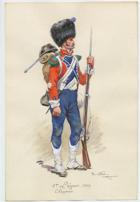 French St Light Infantry Chasseur By P A Leroux No Explanation