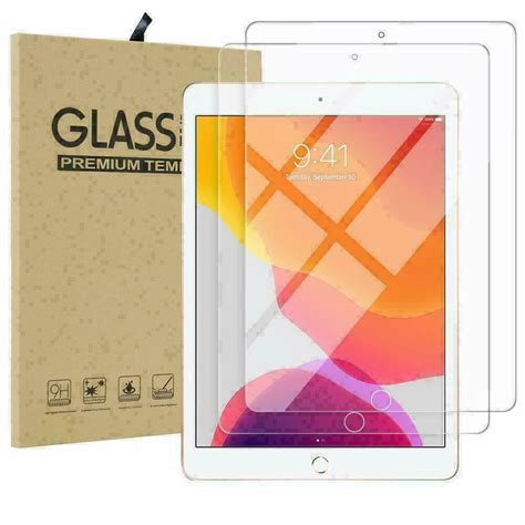 2 Pack Screen Protector Tempered Glass For Apple Ipad Air 97 102 Pro 105 Mini Ebay