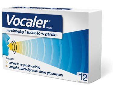 Vocaler X Pastylek Do Ssania Cena Opinie Dawkowanie Sk Ad I