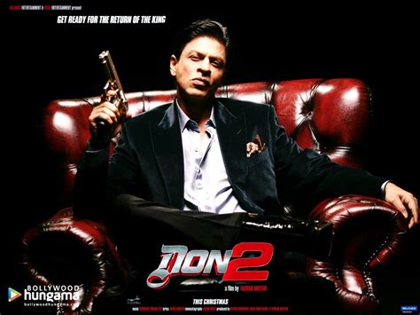 don 2 shahrukh khan wallpaper poster 2 with gun : sulekha movies on ...