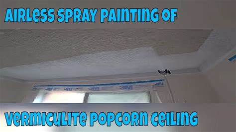 How To Paint Popcorn Ceiling With Airless Sprayer Shelly Lighting