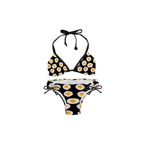 Suojapuku Bikini Da Donna Costume Da Bagno A Due Pezzi Modello Di Uova