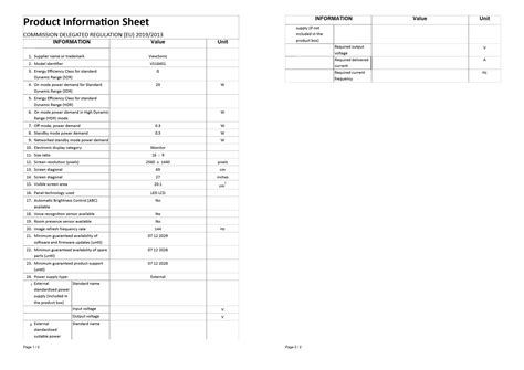 ViewSonic VA2719-2K-SMHD 27-inch 2K WQHD IPS Monitor with 2x HDMI ...
