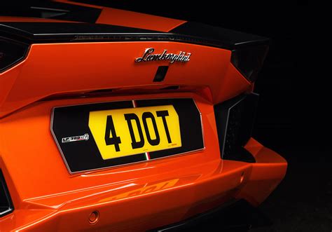 Lamborghini Number Plates Hex Number Plates Fourdot