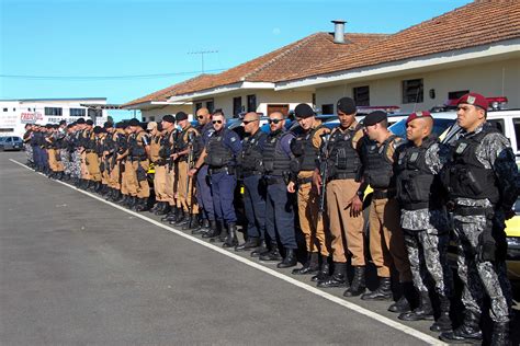 A O Conjunta Entre Pol Cia Militar For A Nacional E Guarda Municipal