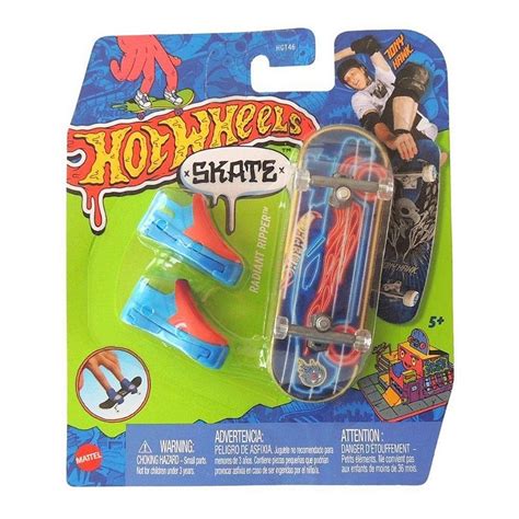 Skate De Dedo Hot Wheels Tênis Sortido HGT46 Mattel