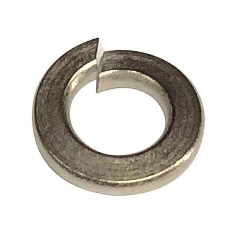 Zoro Select Split Lock Washer For Screw Size 1 In 18 8 Stainless Steel