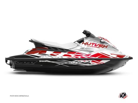 Kit D Co Jet Ski Eraser Yamaha Ex Blanc Rouge La Qualit Et L