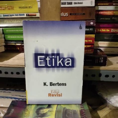 Jual ETIKA EDISI REVISI K BERTENS Shopee Indonesia