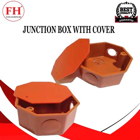 Junction Box Utility Box Junction Box W Cover Pvc Color Orange Use