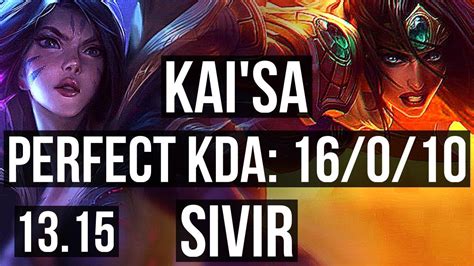 Kai Sa Rakan Vs Sivir Braum Adc Quadra Legendary