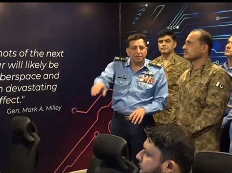 COAS Visits PAF Airbase To Witness Indus Shield 2023 Exercise The