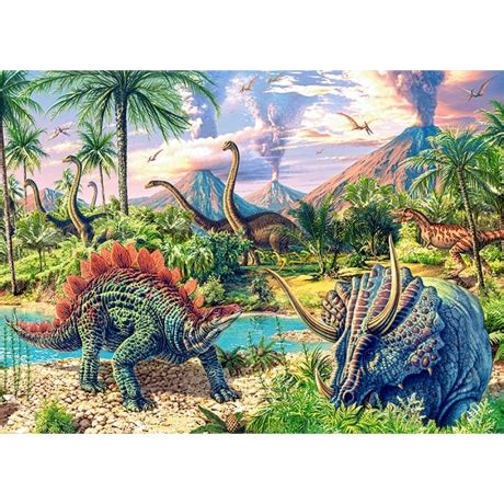 Esplora Il Mondo Dei Dinosauri Con I Puzzle Dei Dinosauri