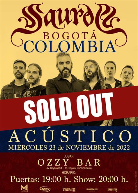 Saurom Oficial On Twitter Gracias Por Dos Nuevos Sold Out En La