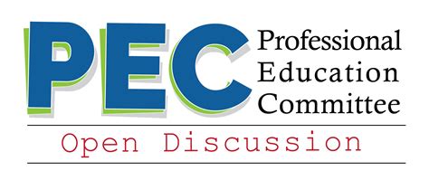 pec open discussion webinars