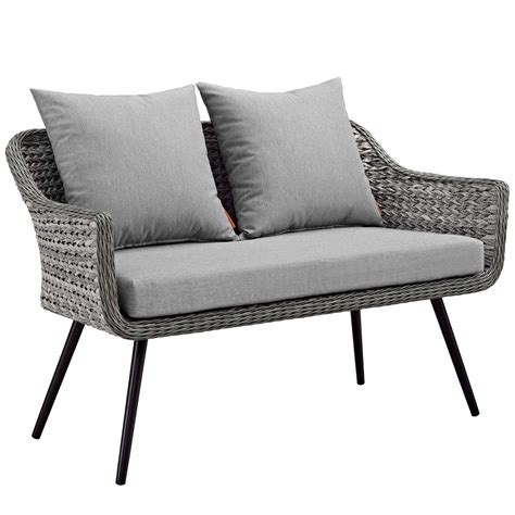 Modterior Outdoor Loveseats Endeavor Outdoor Patio Wicker