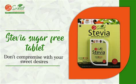 So Sweet Stevia Combo Of 300 Tablets And Pack Of 3 Liquid Drops Total