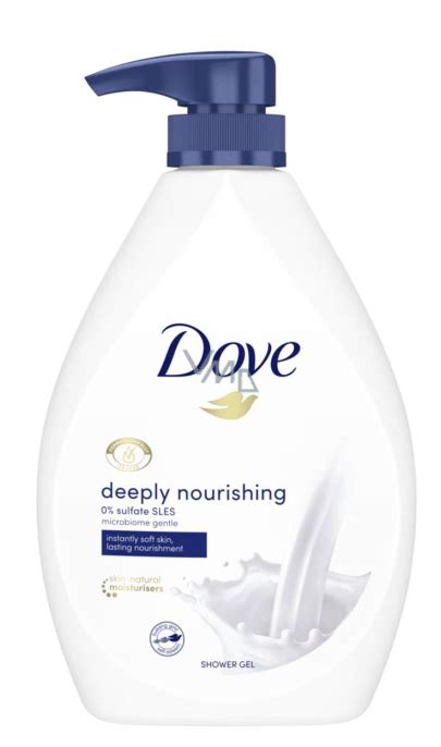 Dove Deeply Nourishing Moisturising Shower Gel Pump 720 Ml VMD