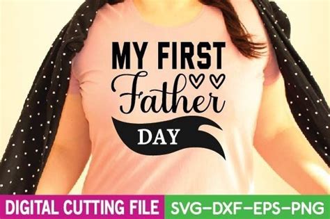 My First Father Day Svg Graphic By Smart Design · Creative Fabrica