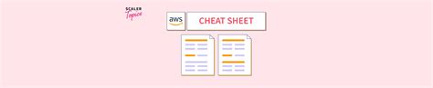 Aws Cheat Sheet Scaler Topics