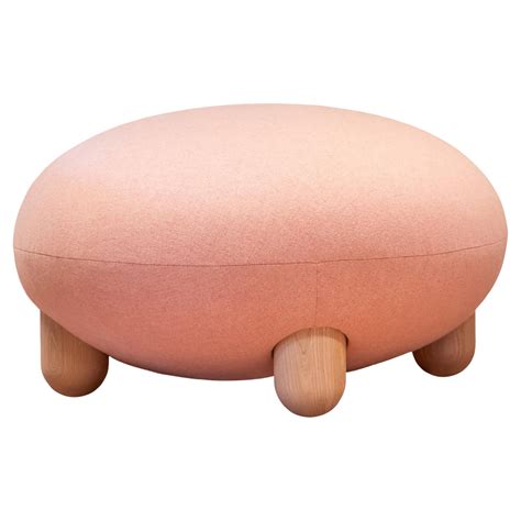 Vitra Freeform Ottoman In Pink By Isamu Noguchi For Sale At Stdibs