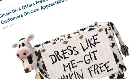 Cow Appreciation Day At Chick Fil A 2019 Liberty And Barry Road Northland Kansas City News