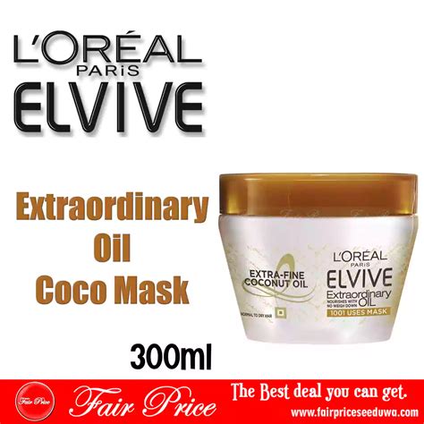 Loreal Elvive Extraordinary Oil Coco Mask 300ml – Fair Price – Seeduwa