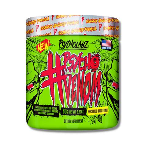 Pr Treino Pshycho Venom Lemon Psicholabz G Nutridirect