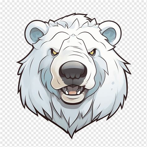 Angry Polar Bear Png Pngwing