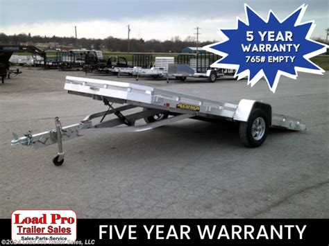 Aluma S Tilt Aluminum Tiltbed Utility Trailer