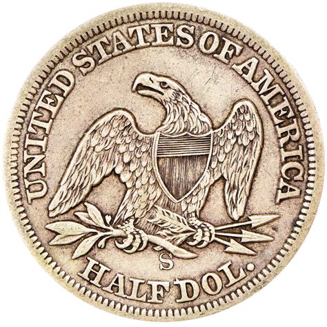 1864 S 50c Ms Seated Liberty Half Dollars Ngc