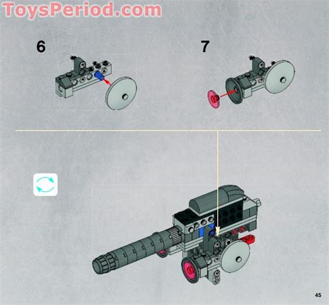 LEGO 7869 Battle for Geonosis Instructions and Parts List