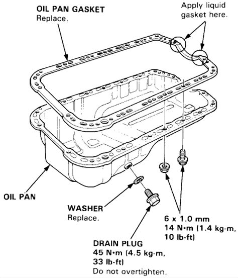 My Girlfiend Has A 1990 Honda Accord I Plan On Replacing Her Oil Pan