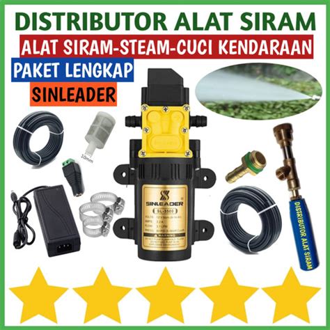 Jual Paket Alat Siram Cuci Motor Ac Mobil Steam Dinamo Pompa Dc Sprayer