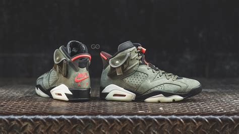 Travis Scott X Jordan 6 Olive Clearance | bellvalefarms.com