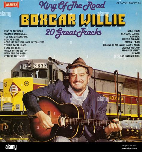 Boxcar Willie - Vintage vinyl album cover Stock Photo - Alamy