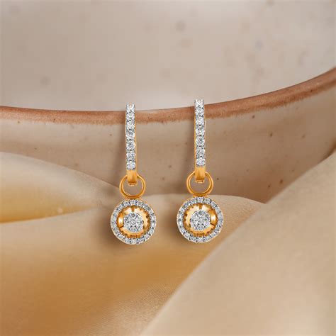 Regal Traditional Diamond Hoop Earrings