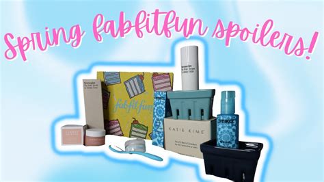 Fabfitfun Spring Unboxing 2023 YouTube