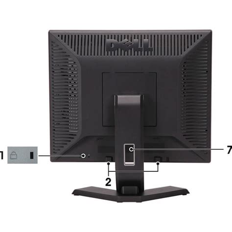 Монитор DELL E176FP, 17", 300 cd/m2, 450:1, 1280x1024 SXGA 5:4, Black ...