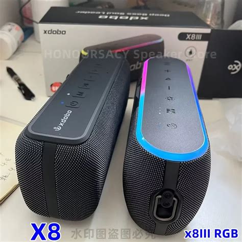 60W High Power XDOBO X8 III Bluetooth Speaker IPX7 Outdoor Waterproof