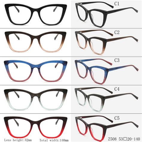 Designer Acetate Optical Frames Z508 Eyewearglobo