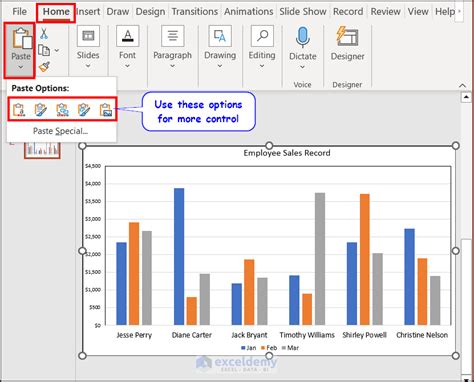 Insert Excel Chart Into Powerpoint How To Insert Chart