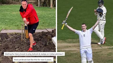 Michael Vaughan Makes Big Statement On Harry Brook Fans Say Let Him