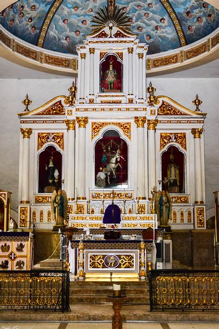 The Retablo Mayor Of Santiago Apostol Parish Church In Plaridel