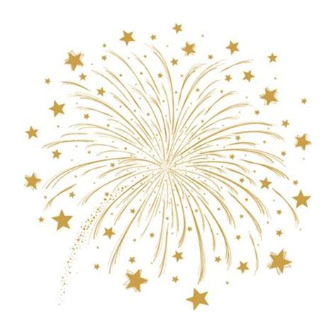 Download High Quality fireworks clipart gold Transparent PNG Images ...