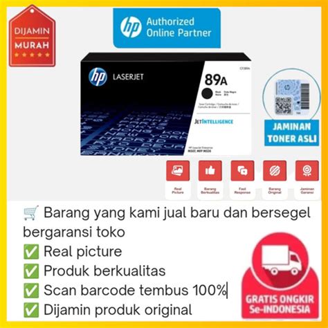 Jual Hp A Cf A Black Original Laserjet Toner Cartridge Jakarta