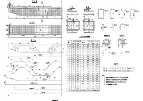 简支空心板梁桥墩墩帽钢筋布置节点详图设计通用节点详图土木在线