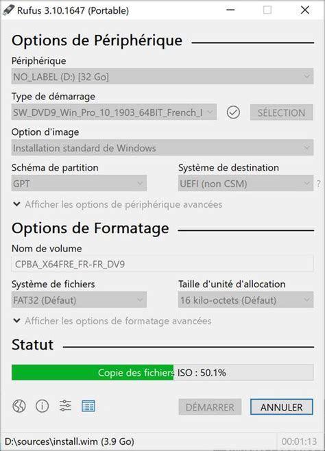 Créer une clé USB dinstallation UEFI de Windows 10 IT Connect