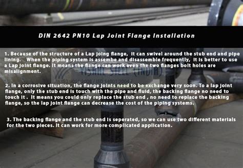 Din 2642 Flange Din 2642 Pn10 Lap Joint Flange Dimensions In Mm