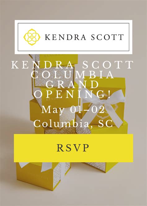 Kendra Scott Columbia Grand Opening